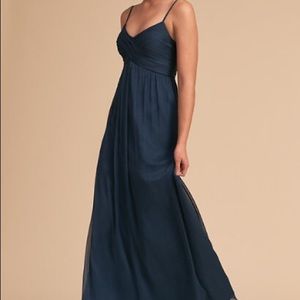 Navy Blue Bridesmaid Dress